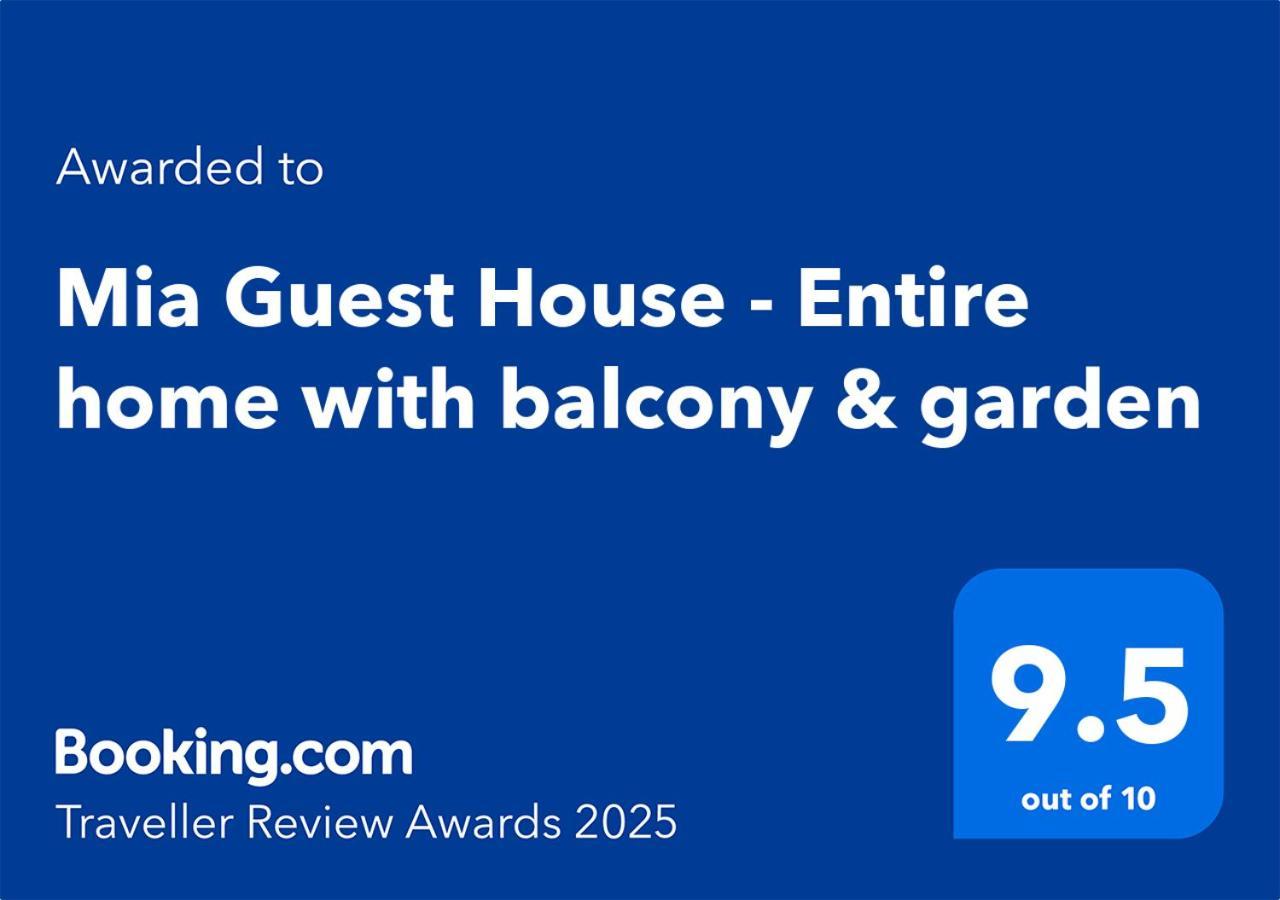 Mia Guest House - Entire Home With Balcony & Garden Дивяка Екстериор снимка